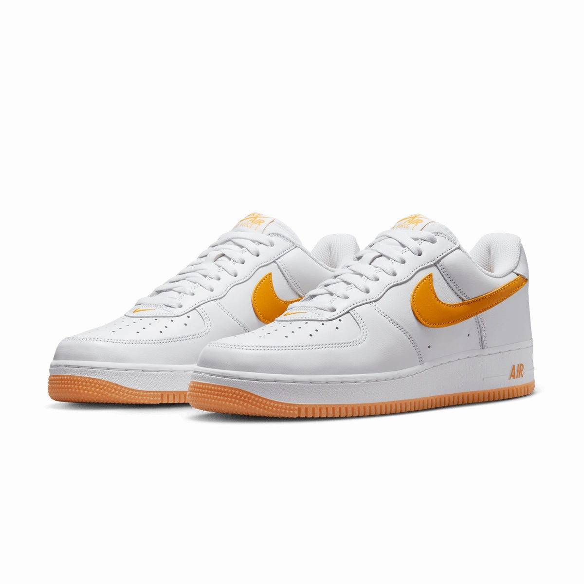 Air Force 1 Low Retro QS 'Waterproof White University Gold' platform shoes