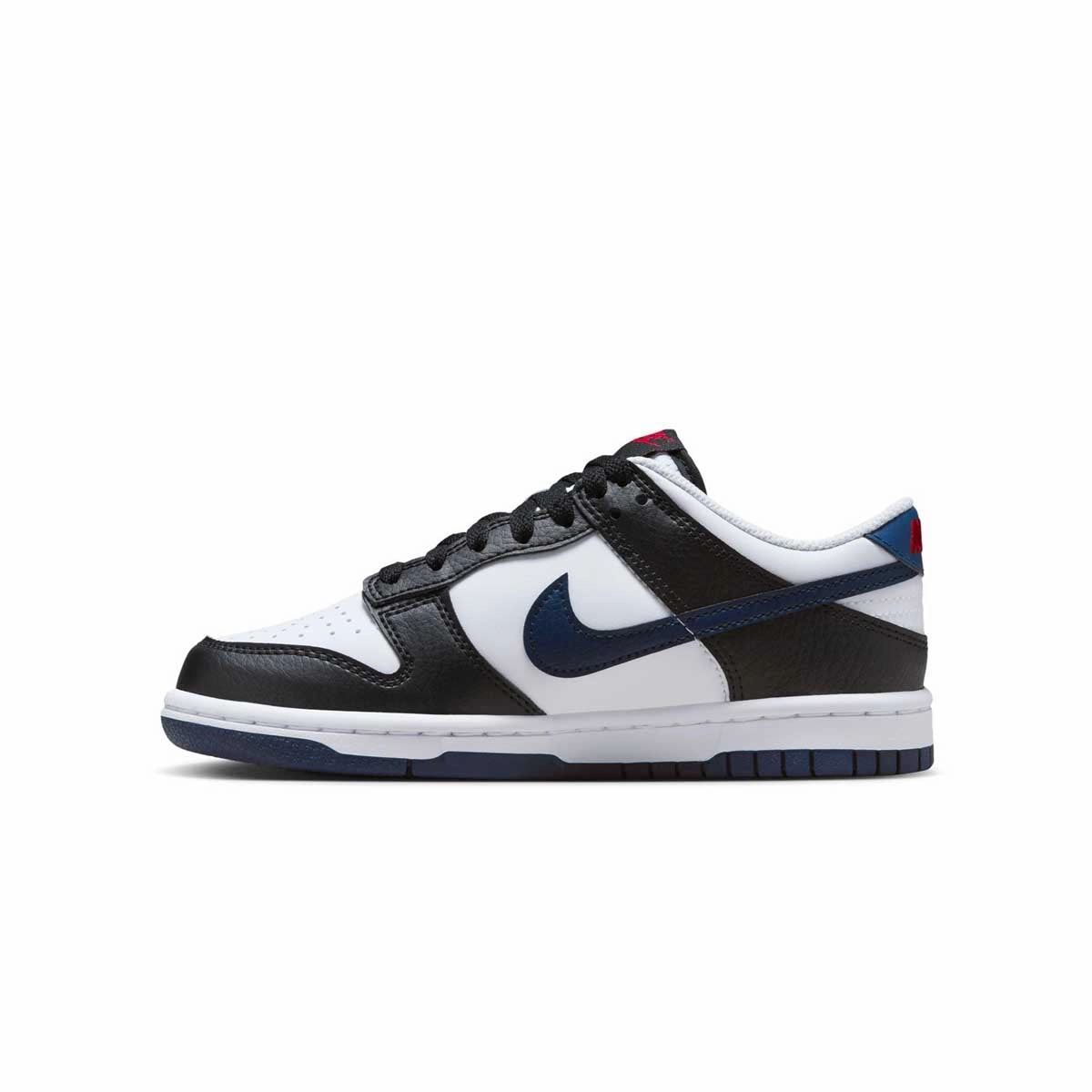 fluorescent Kids Dunk Low 'Black Midnight Navy'