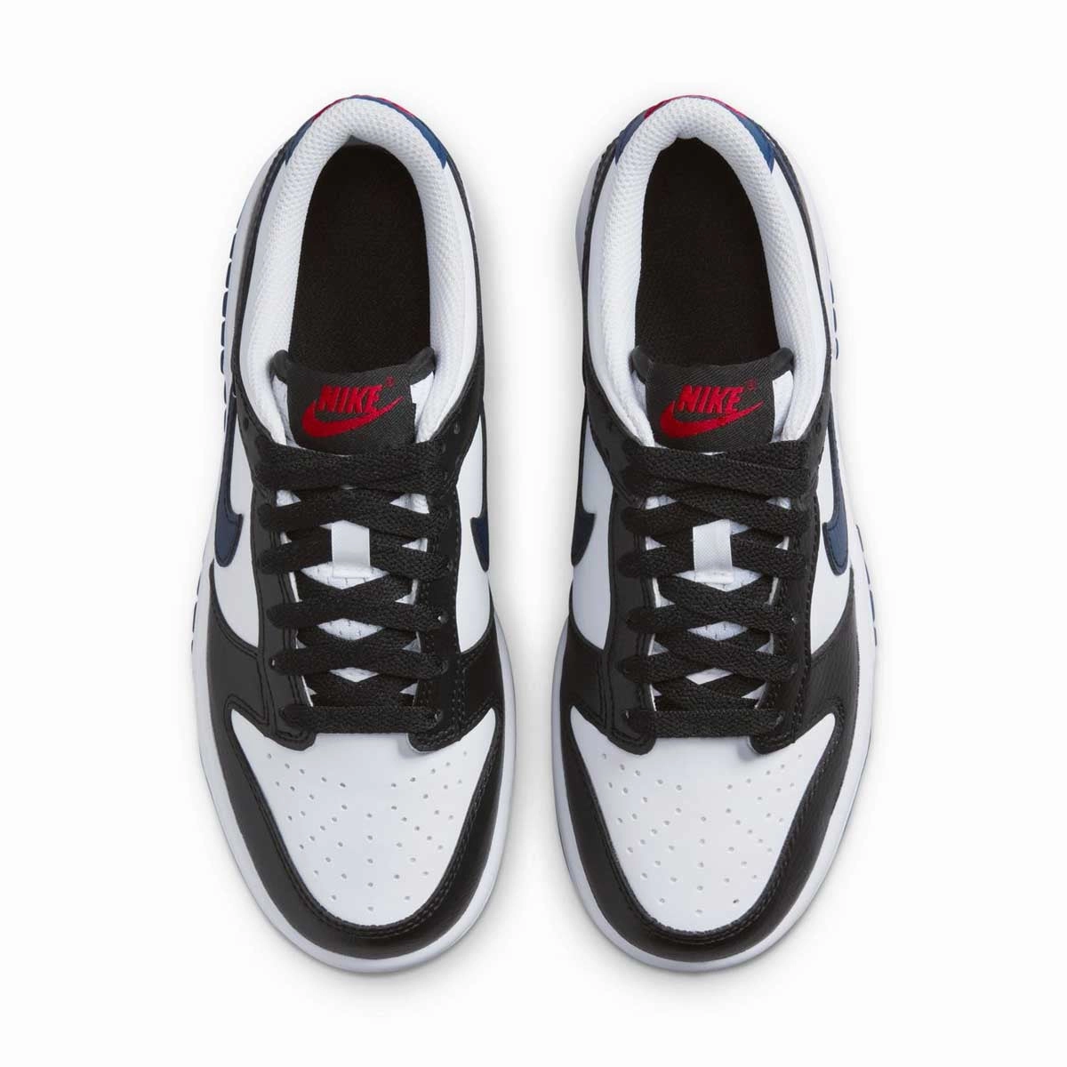Kids Dunk Low 'Black Midnight Navy' Sculpted stability