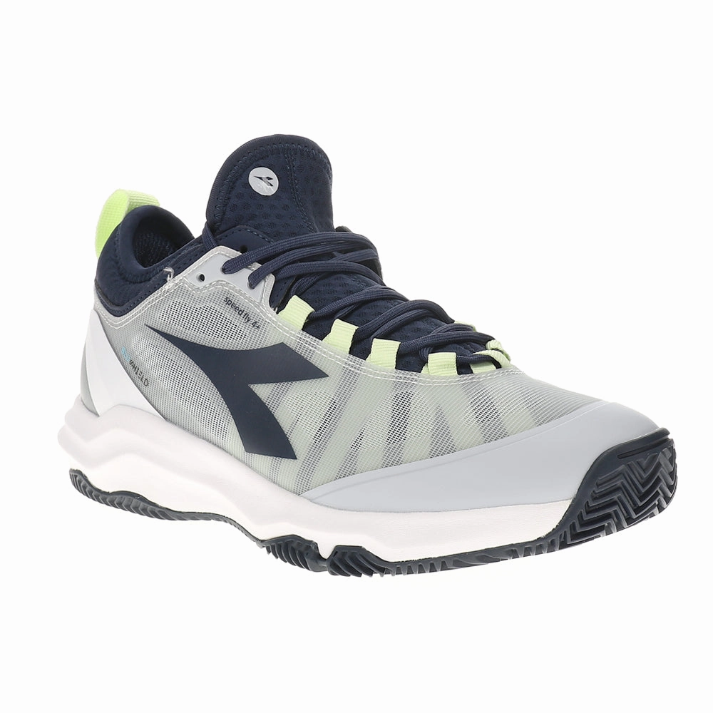 Tensile Strength Reinforcement Anti Static Sole Speed Blushield Fly 4 Plus Clay Tennis Shoes