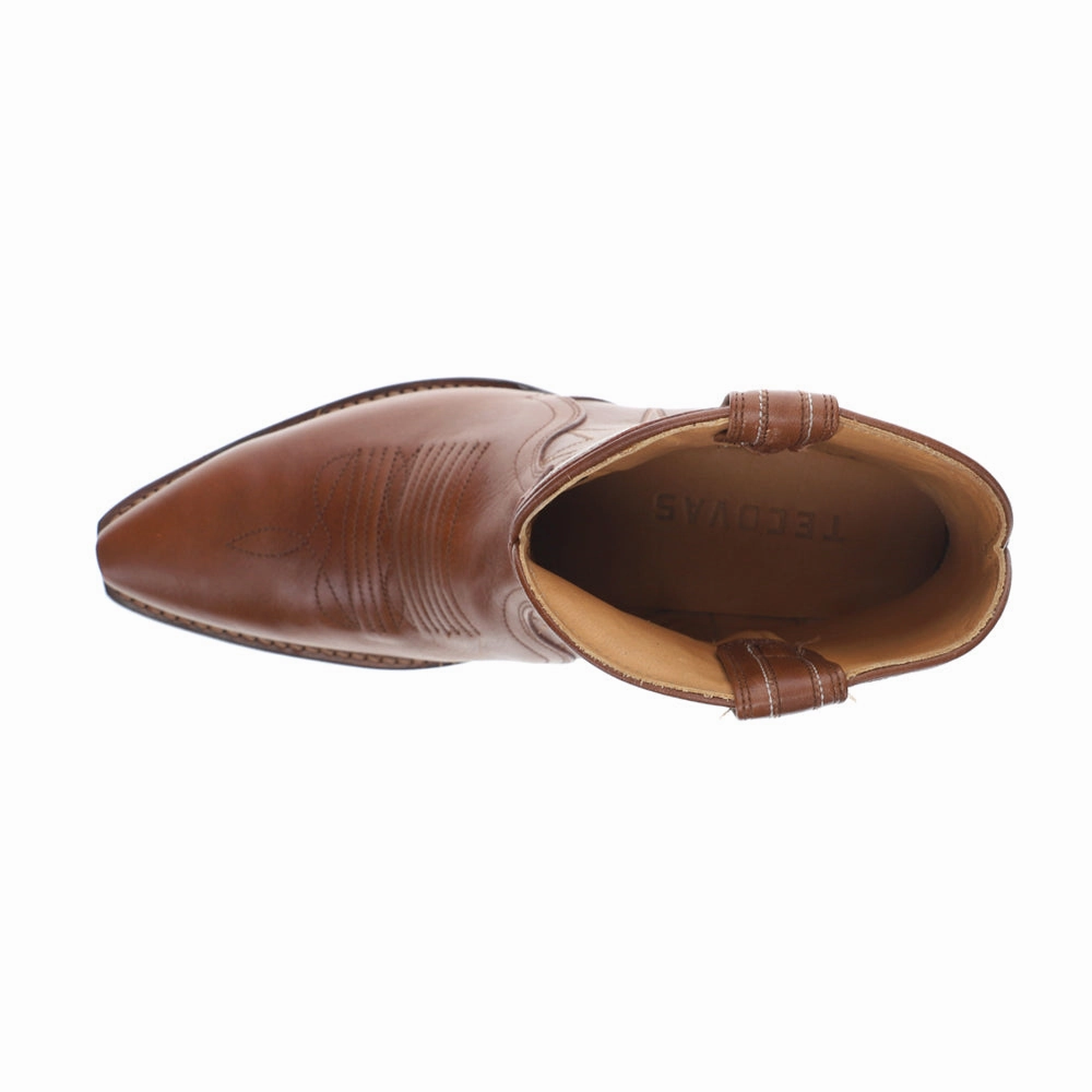 The Lynn Snip Toe Cowboy Booties Easy Match Slip On