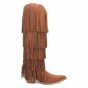 Wild Child Fringe Snip Toe Pull On Cowboy Boots Comfort Backing reinforced sole