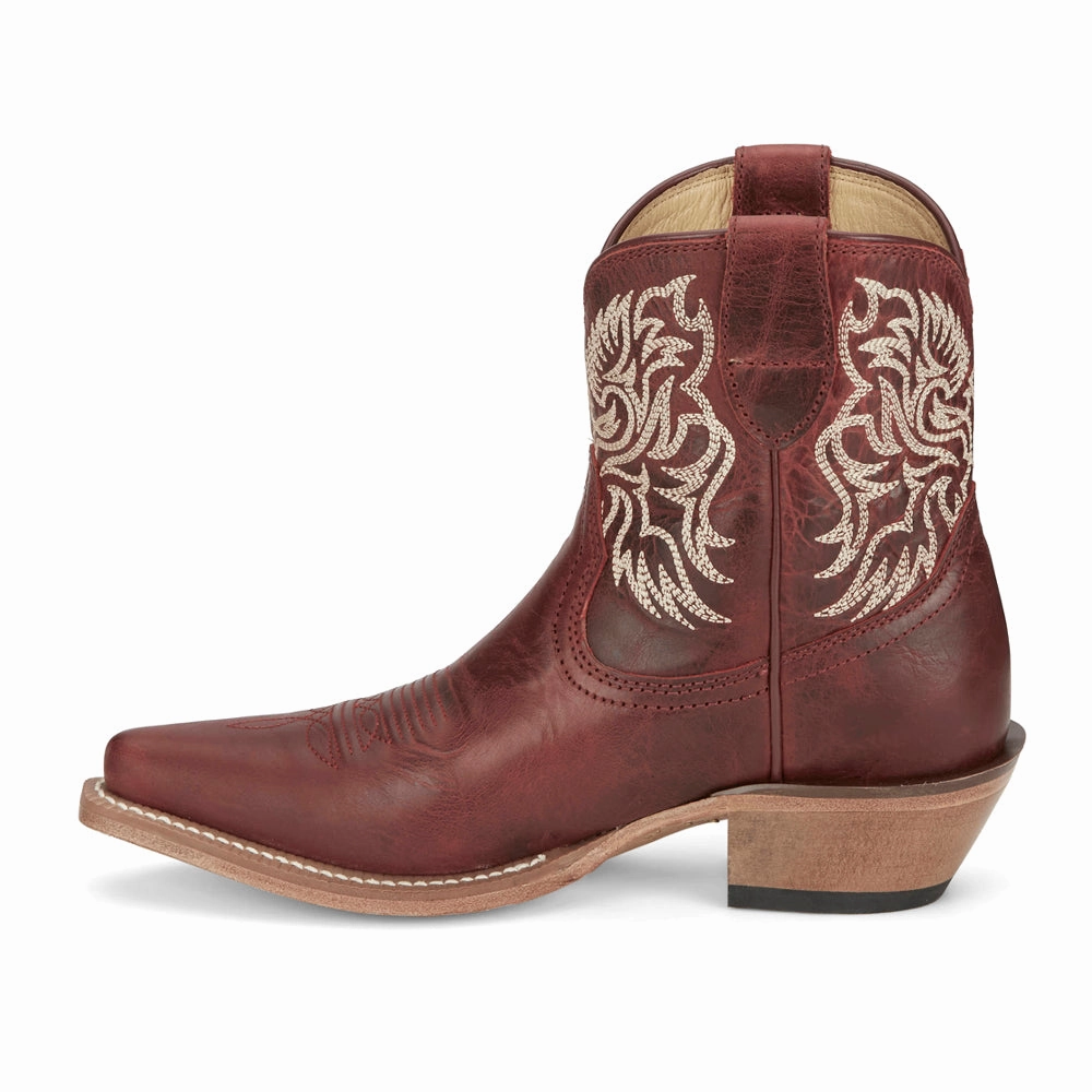 Shock absorption tech Outdoor Explorer Isabella 7 Inch Snip Toe Cowboy Booties