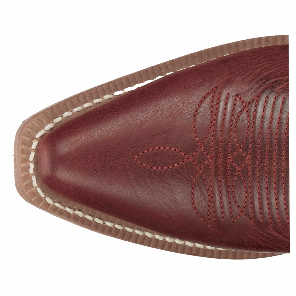 Isabella 7 Inch Snip Toe Cowboy Booties Wild Edge Padded Interior Weekend Wanderer