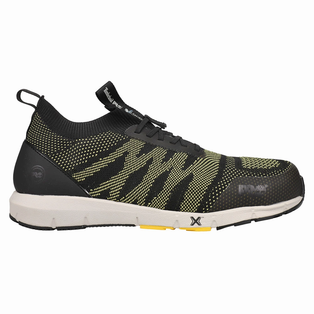 Flexible Midsole Design Shock-absorbent Radius Knit Electrical Hazard Composite Toe Work Shoes