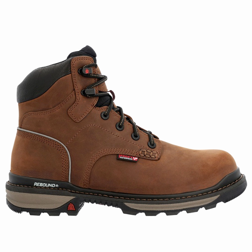 Rams Horn 6 Inch Waterproof Composite Toe Work Boots Fashion-forward materials