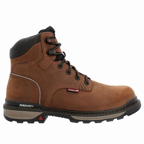 Rams Horn 6 Inch Waterproof Composite Toe Work Boots Fashion-forward materials