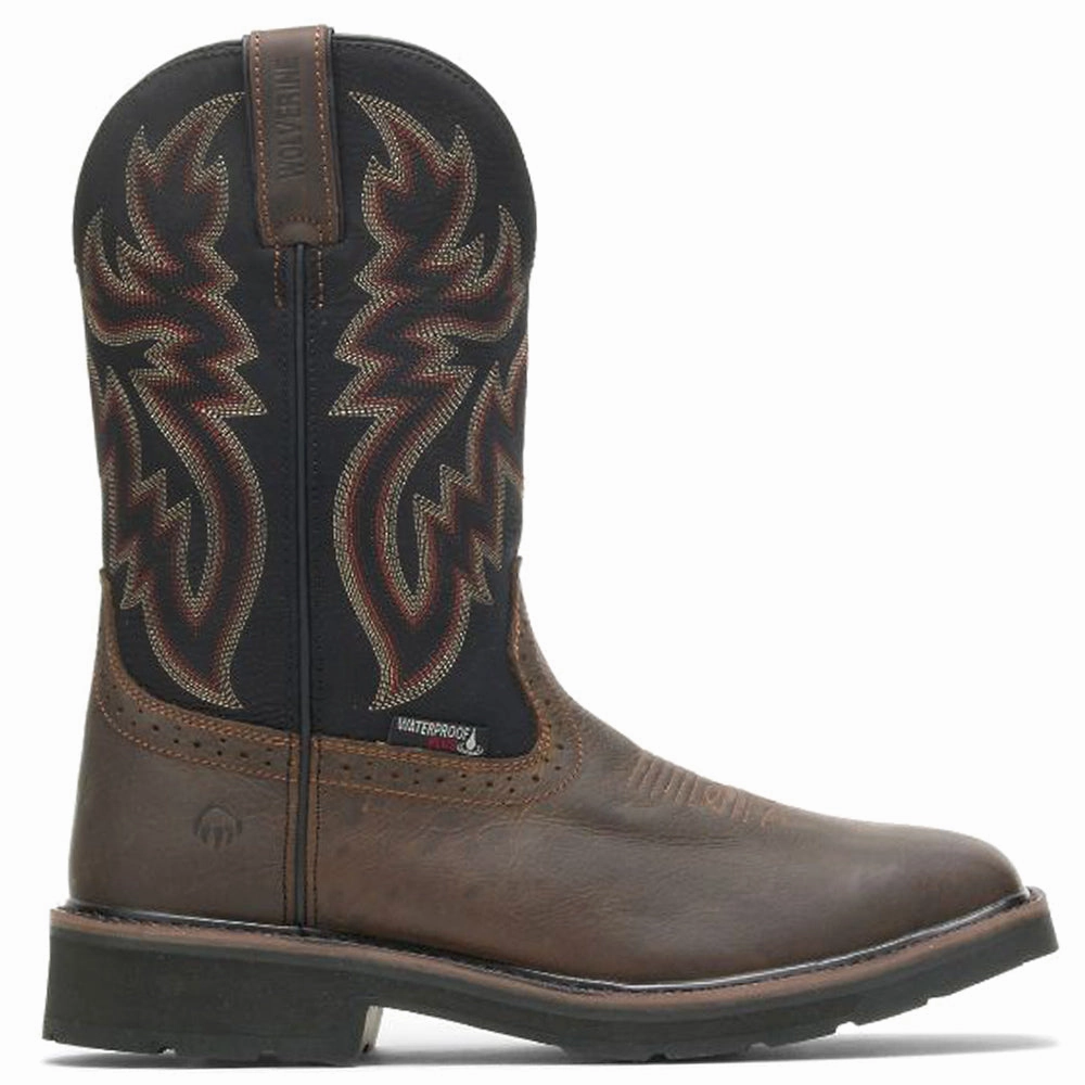 Seamless Rancher Waterproof Steel Toe Work Boots