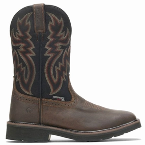 Seamless Rancher Waterproof Steel Toe Work Boots
