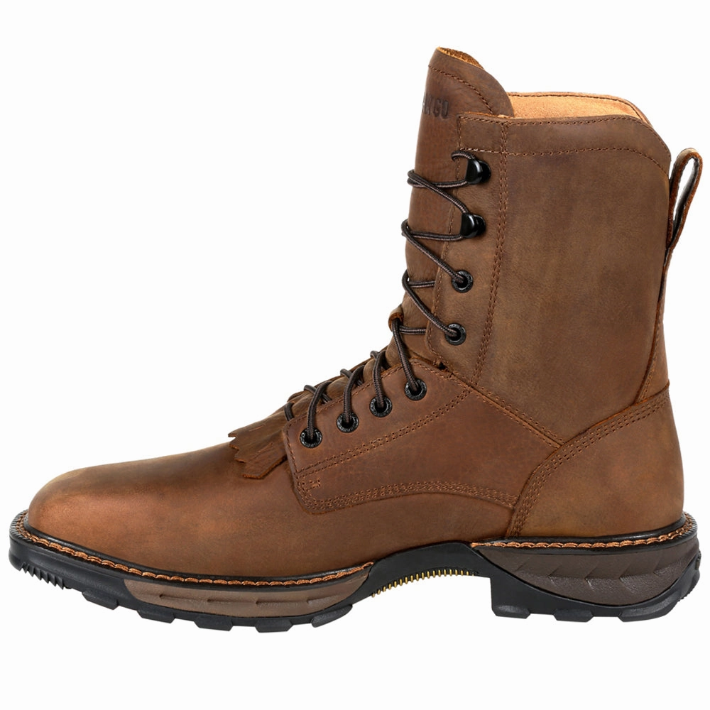 Sleek cushioning school - related benefits Maverick XP Waterproof Steel Toe Lacer Work Boots