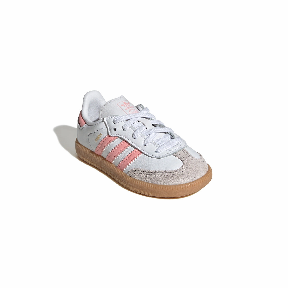 rewarding Slip On Convenience Toddlers Samba OG EL 'White Semi Pink Spark'