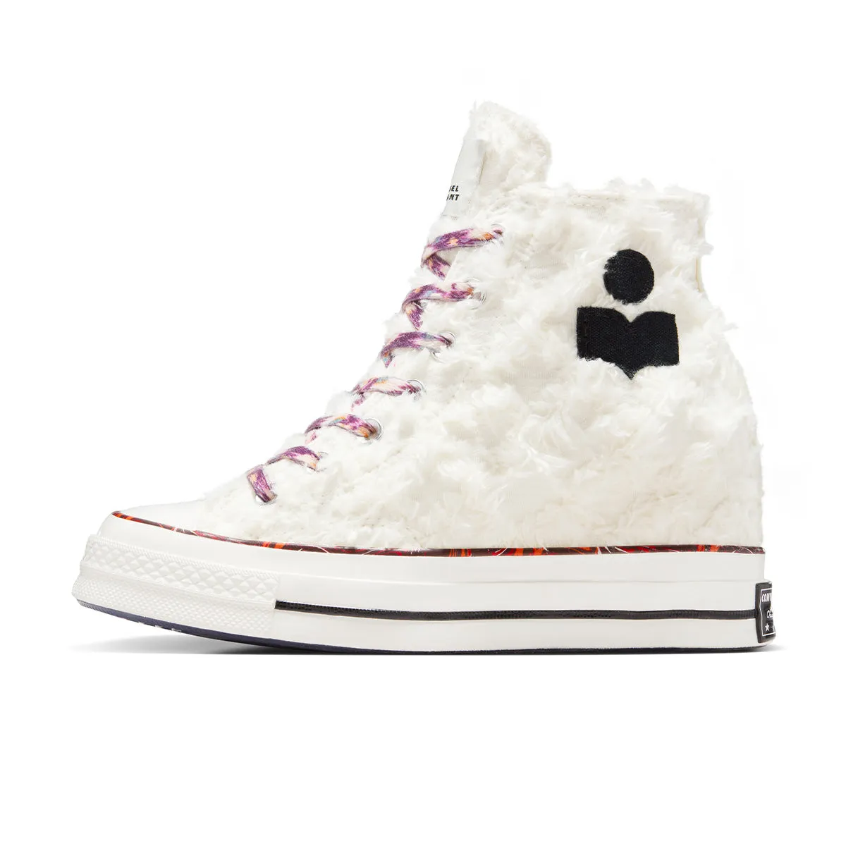 Flexible Midsole Cushioning   Isabel Marant Wmns Chuck 70 Wedge 'White'