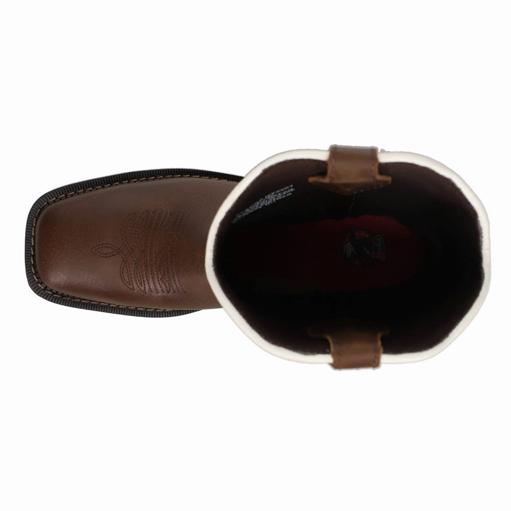 Casual Day Raya Embroidered Square Toe Cowboy Boots