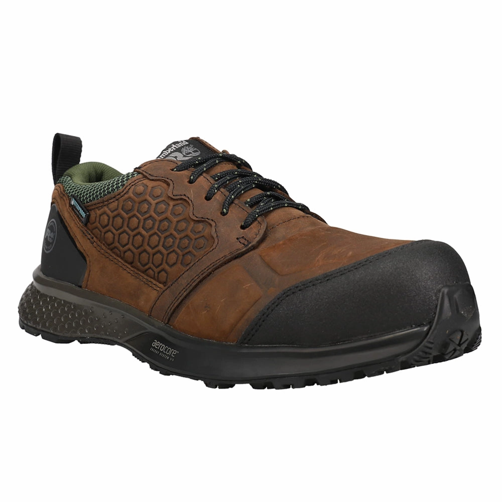 Reaxion Waterproof Composite Toe Work Shoes durability - level Adaptive stability