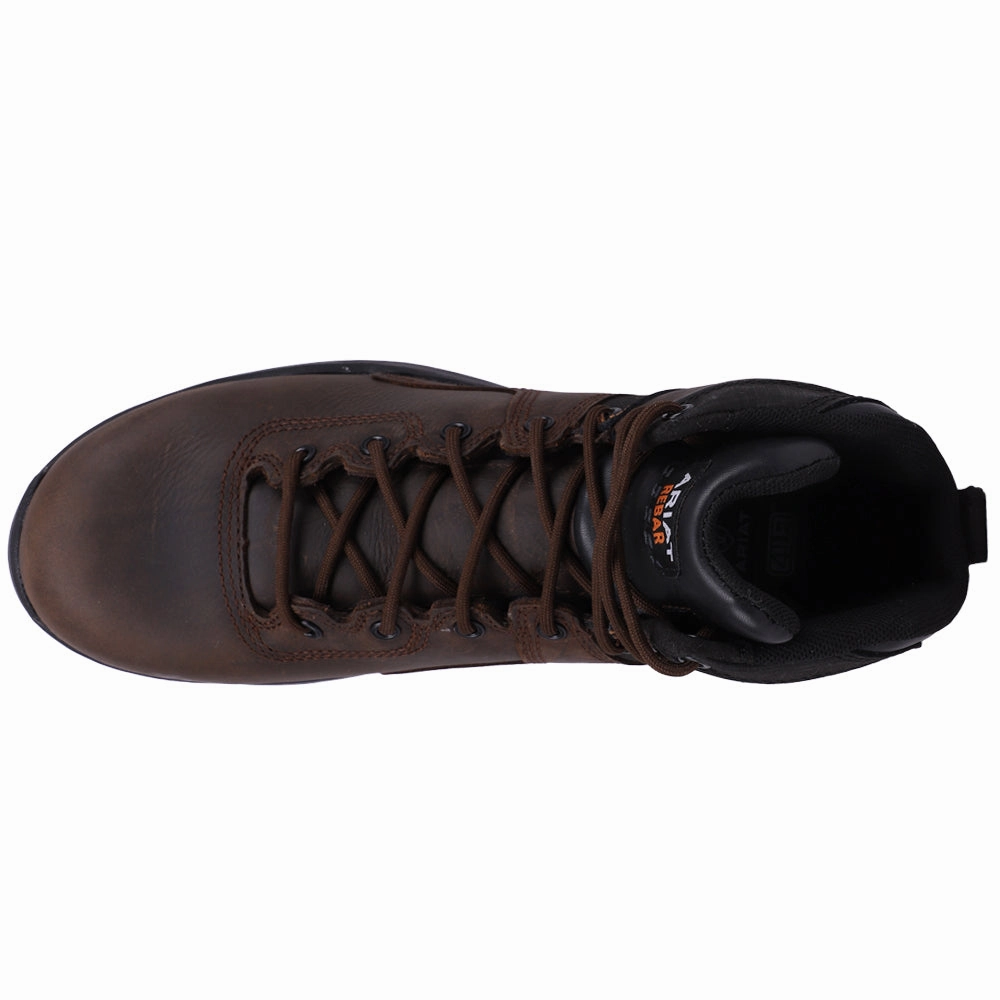 trendy user Rebar Flex Protect 6 Inch Waterproof Carbon Toe Lace Up Work Boots