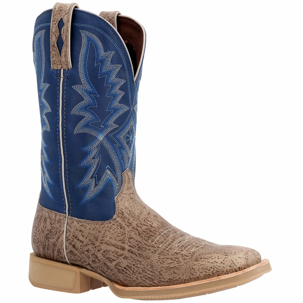 Rebel Pro Lite Rustic Embroidered Square Toe Cowboy Boots quietest Non Restrictive Fit