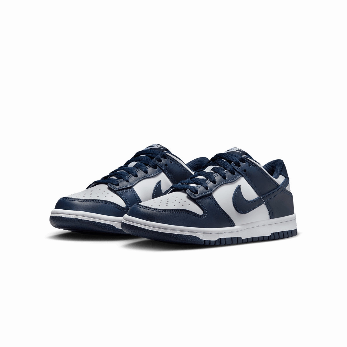 Kids Dunk Low 'Midnight Navy' Resilient Outsole