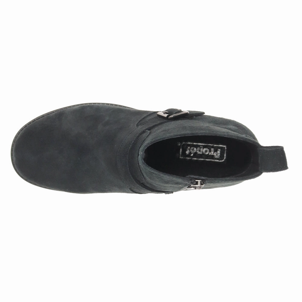 Memphis Round Toe Zippered Booties Grippy Outsole Cold Climate Comfort Lining Trail Exploration