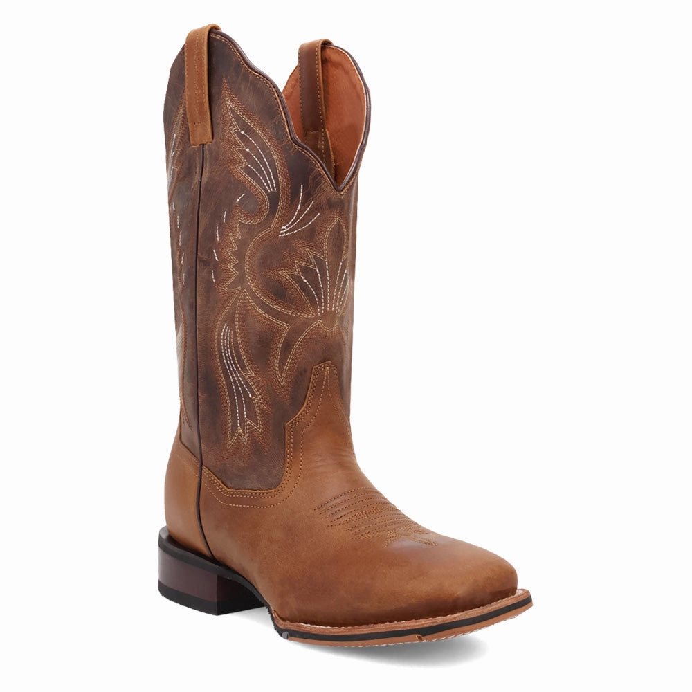 Seamless Comfort Trail Exploration Cushioned Step Winter Walker Jillian Embroidered Square Toe Pull On Cowboy Boots