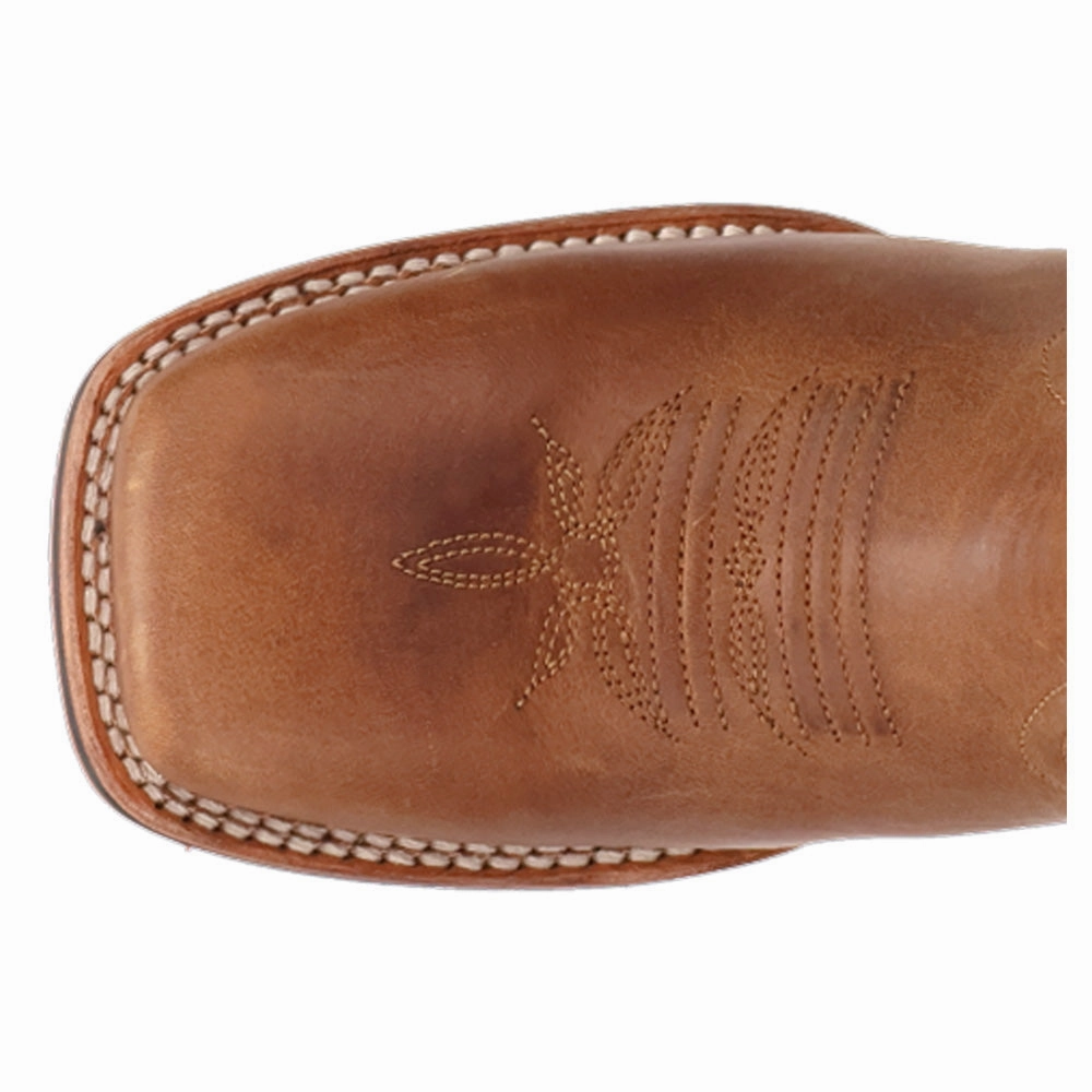 Quick   Dry Jillian Embroidered Square Toe Pull On Cowboy Boots