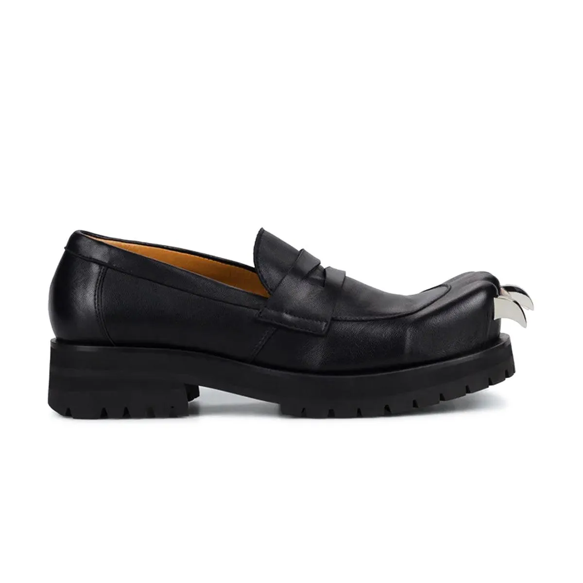 Blister prevention biggest Leather Moccasin Moggies 'Black'