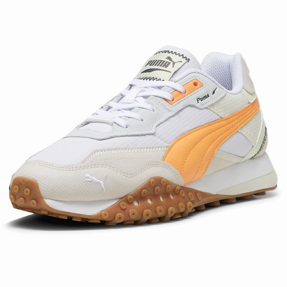 Lightweight Reinforced Heel Ultimate materials Blktop Rider Multicolor Lace Up Sneakers