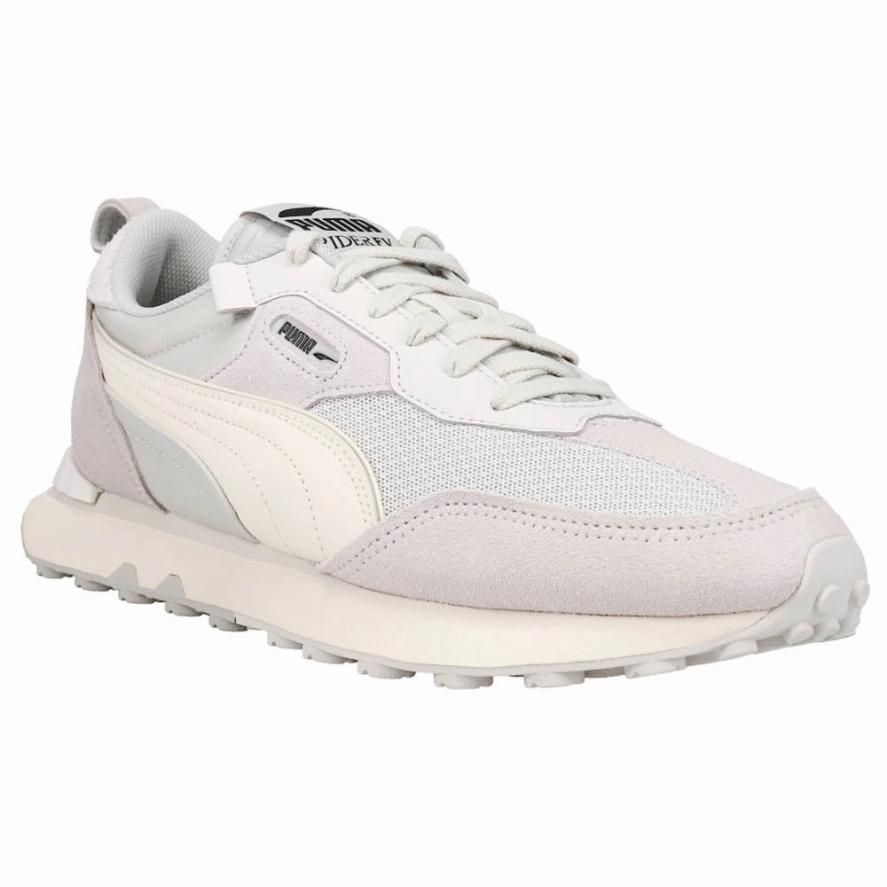 Wide Toe Box Design Rider FV Block Lace Up Sneakers