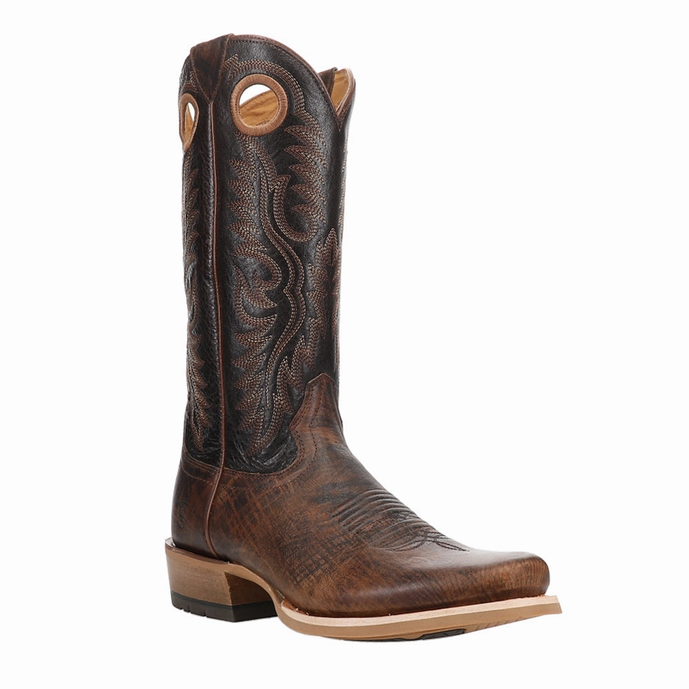 medium - quality easy - clean - level Ringer Embroidered Square Toe Pull On Cowboy Boots