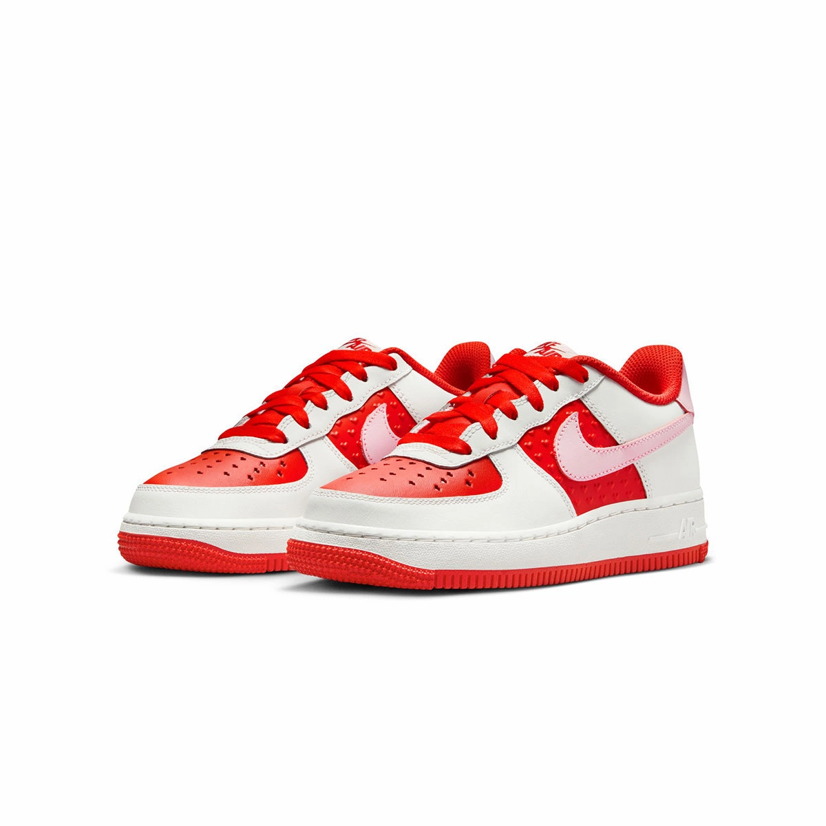 Kids Air Force 1 'Perfect Pair' Synthetic Leather Blend tested