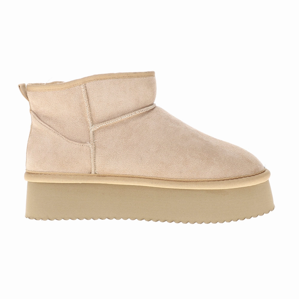 Ultimate Comfort Room Service Round Toe Pull On Platform Booties