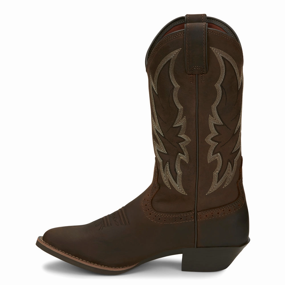 Rosella 12 Inch Round Toe Cowboy Boots sole High Utility