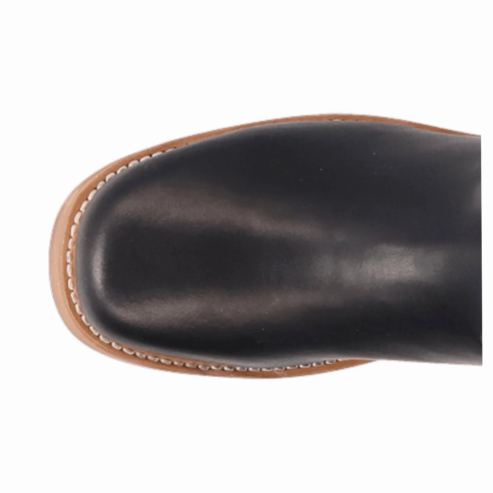 Low Profile Remote Hiking Cushioned Step Cold Weather Commuter Roxy Round Toe Block Heel Zippered Boots