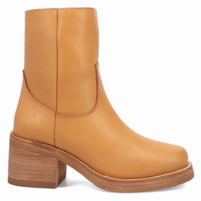 Roxy Round Toe Block Heel Zippered Boots Compact Form