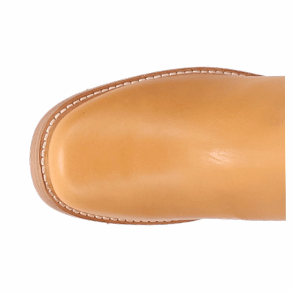 Roxy Round Toe Block Heel Zippered Boots Grippy Outsole Trail Runner