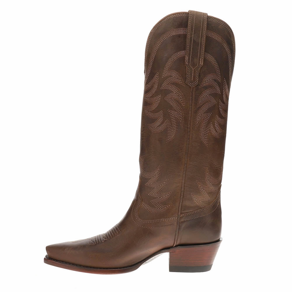 The Annie Embroidered Snip Toe Cowboy Boots Soft Interior