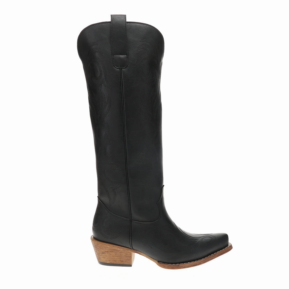 Ryder Embroidered Snip Toe Pull On Cowboy Boots Cushioned Step River Crossing Thermal Core Outdoor Explorer