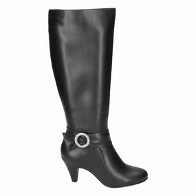 Anti-bacterial Rima Round Toe Wide Calf Zippered Boots