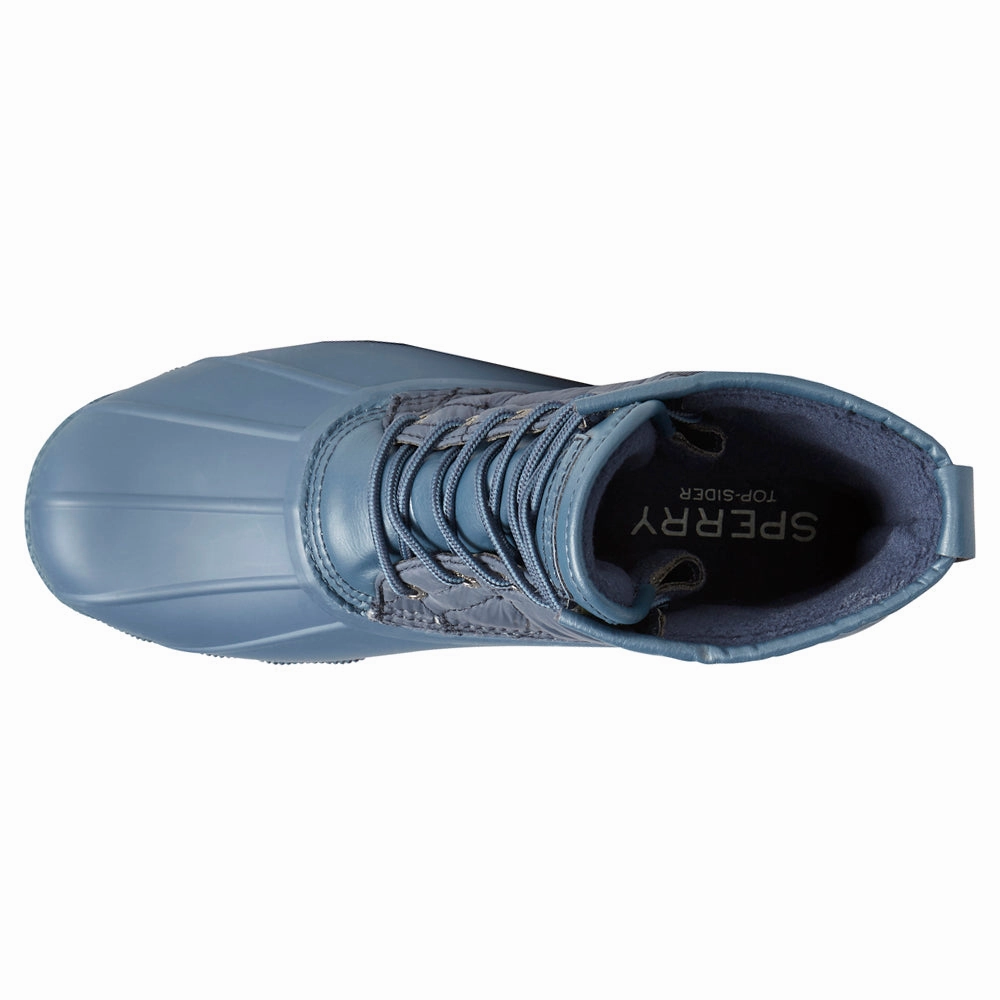 least pool Saltwater Quilted Round Toe Duck Rain Boots