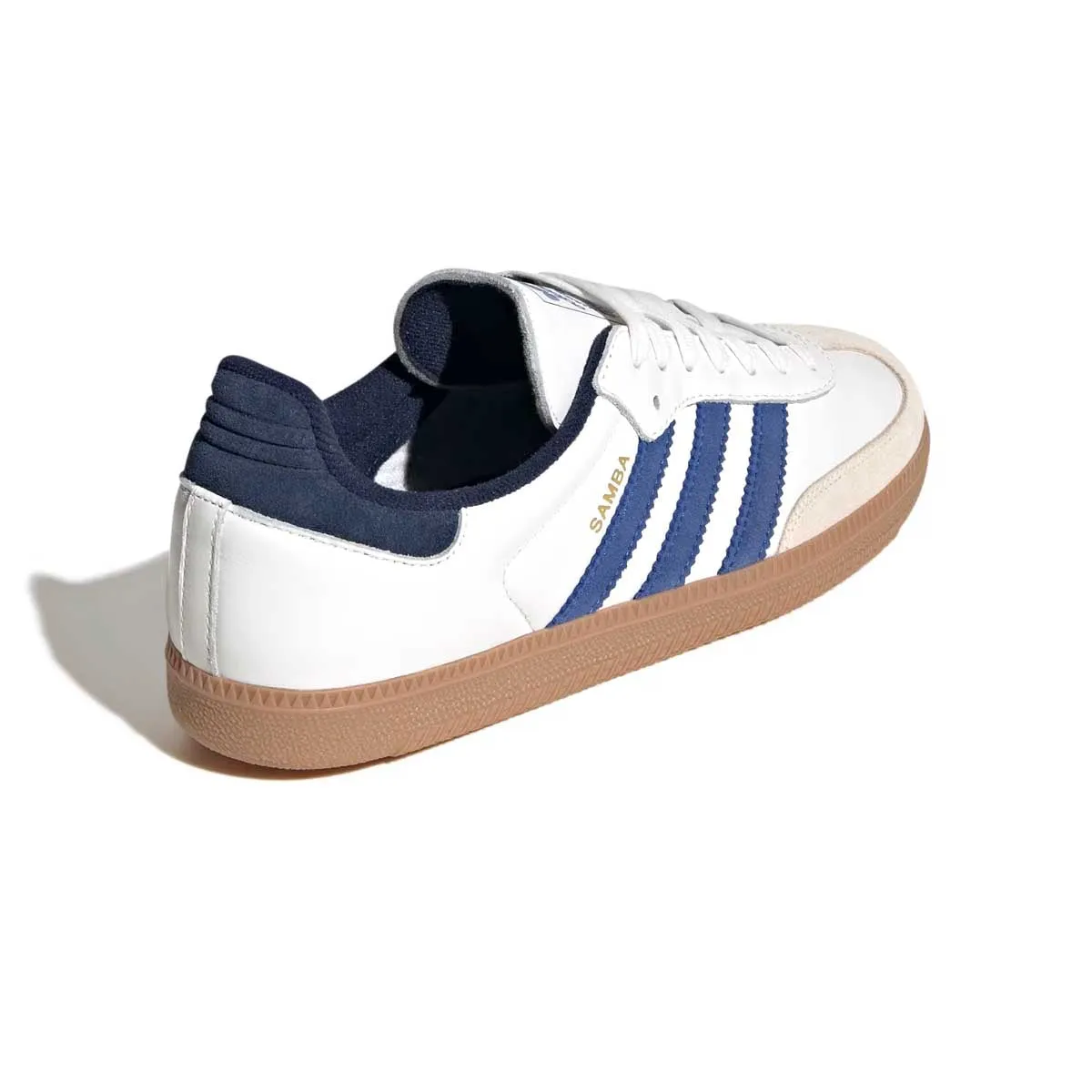 Breathable Ease Casual Support Samba OG 'Core White Royal Blue'