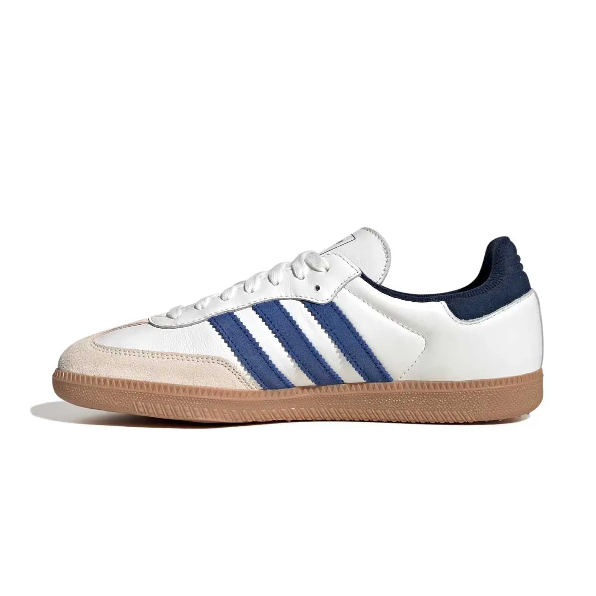 Warm in winter Samba OG 'Core White Royal Blue'