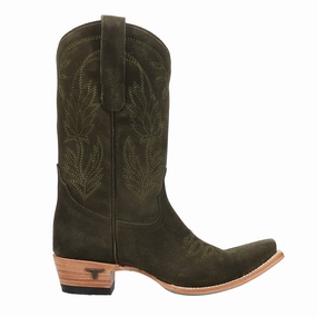 Stable Support Rural Traveler Sandaga Embroidered Snip Toe Midi Boot