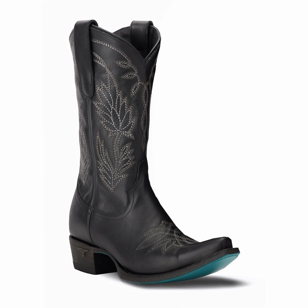 Sandaga Embroidered Snip Toe Midi Boot Waterproof Active Nomad