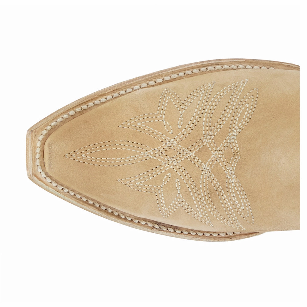 Rock Star Work Field Sandaga Embroidered Snip Toe Midi Boot