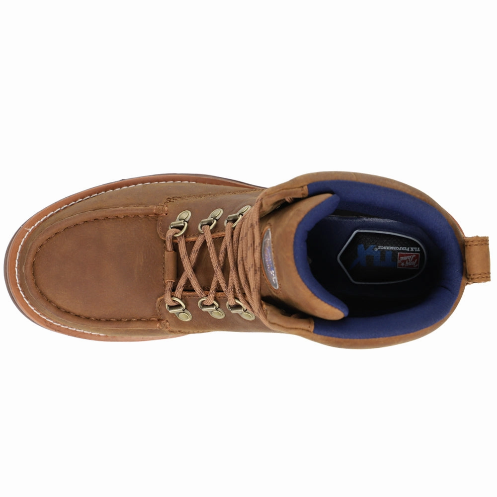 suitable for daily commuting Office Conductor 6 Inch Composite Toe Lace Up Work Boots