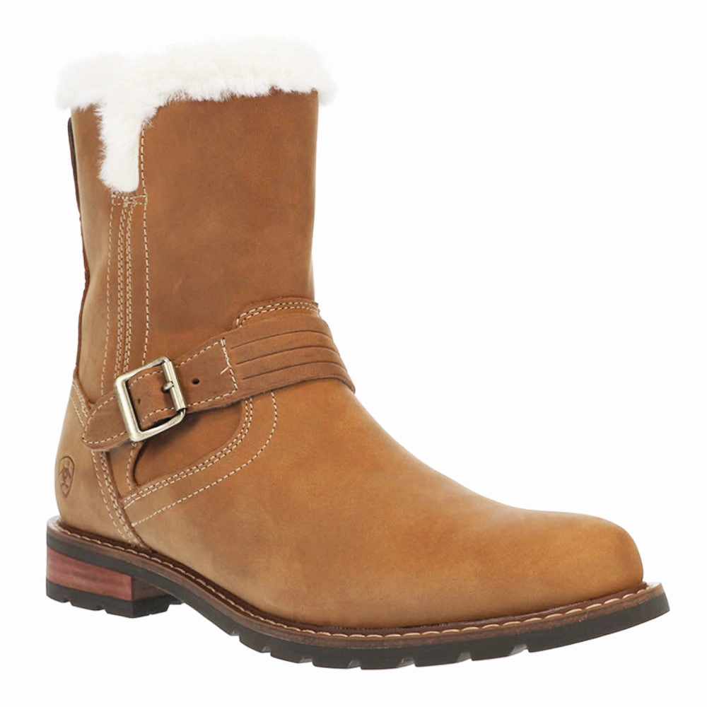 Reliable Fit Savannah Sherpa Waterproof Round Toe Zippered Motorcycle Boots