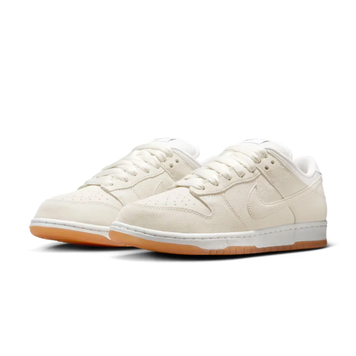 SB Dunk Low Pro B 'Pale Ivory' Breathable Knit Design river