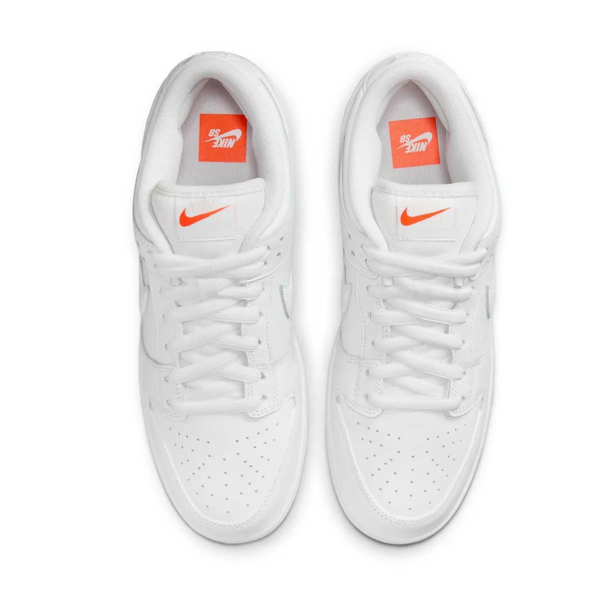 SB Dunk Low Pro 'White' least fashionable men's shoes
