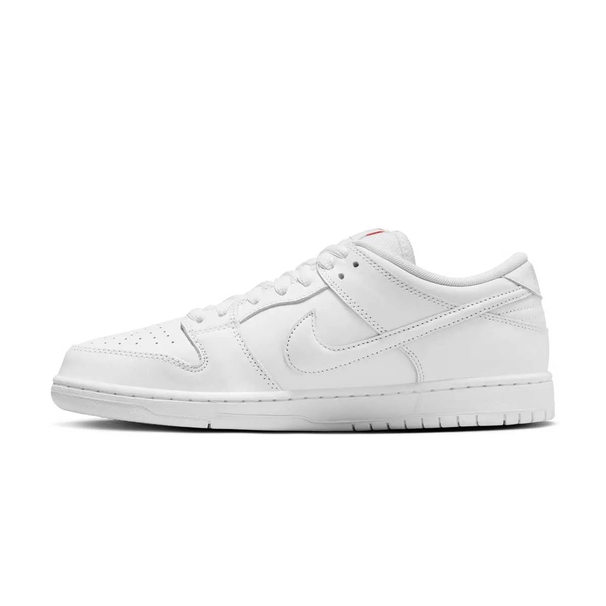 SB Dunk Low Pro 'White' Carbon Fiber Reinforcement