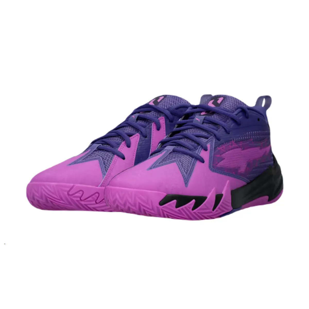 Scoot Zeros 'Purple Lightning' Energy Return Heel Design Cushioned arch