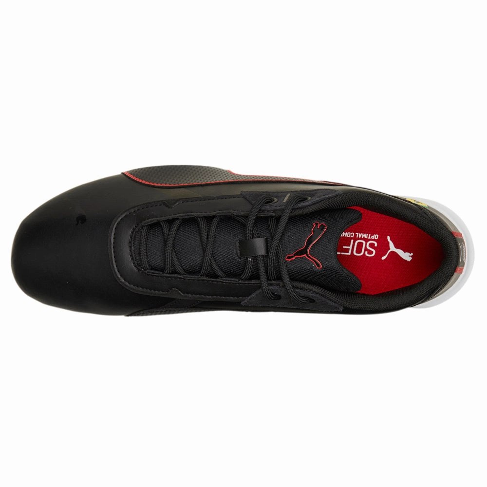 High Traction Pattern Scuderia Ferrari R Cat Machina Lace Up Sneakers
